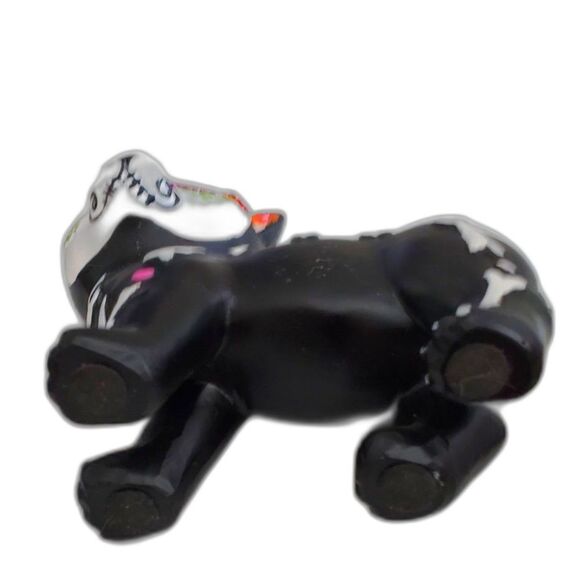 Halloween Day of the Dead Cat Figurine, Resin Craft Sugar Skull Cat Statue - Picture 5 of 5